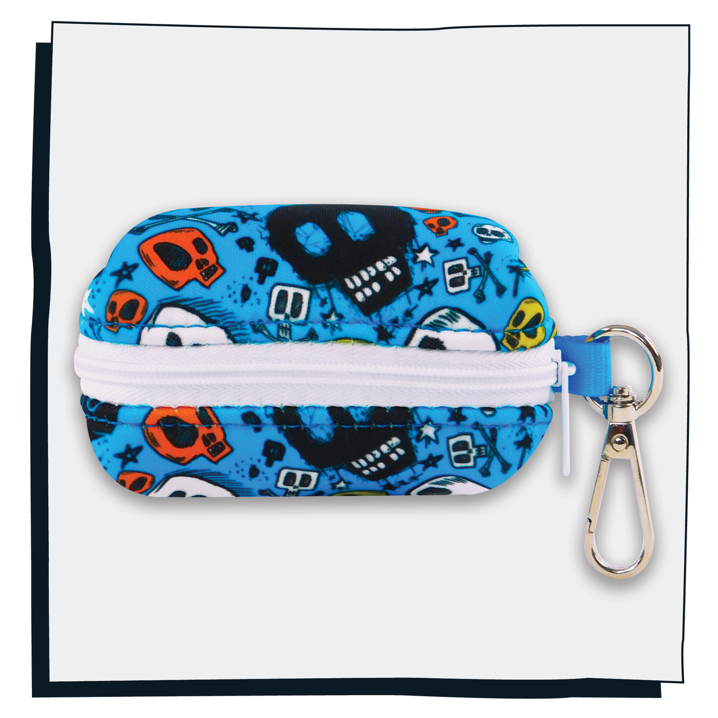 'Bad to the Bone' Poop Bag Holder