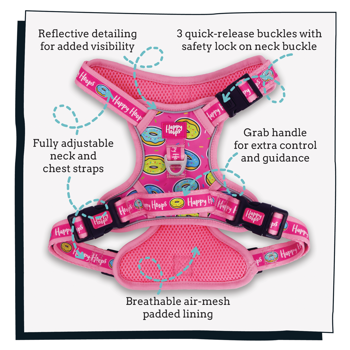 'Doggy Donut' Happy Harness