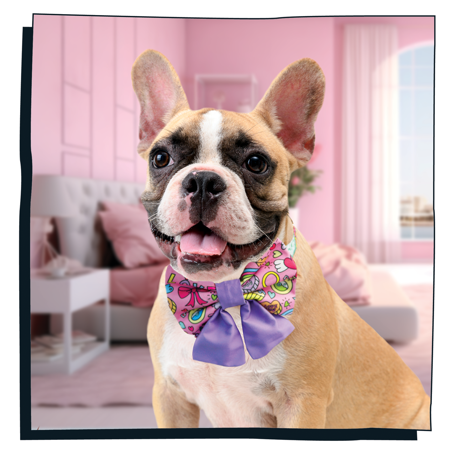 'Puppy Love' Sailor Bow Tie