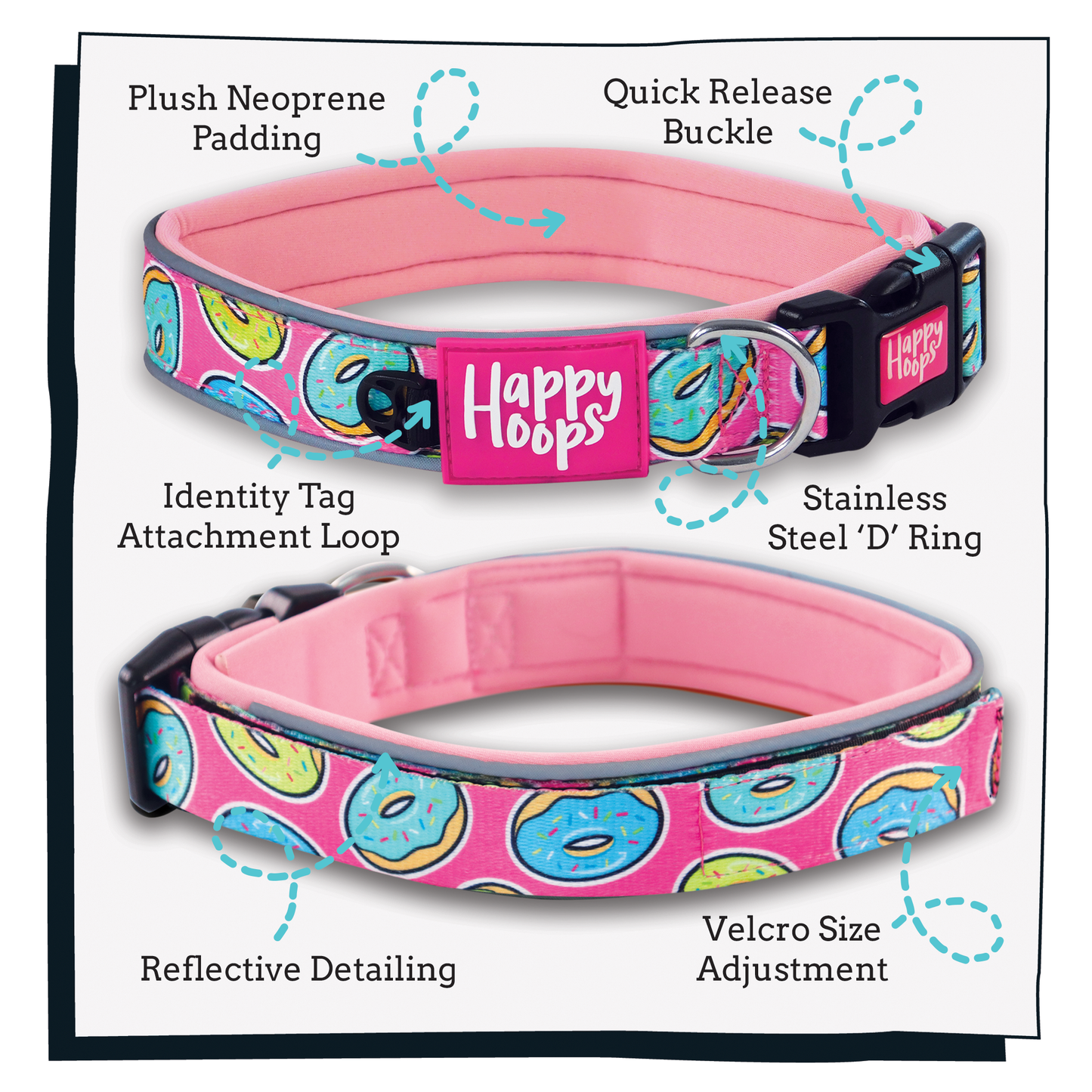 'Doggy Donut' Dog Collar