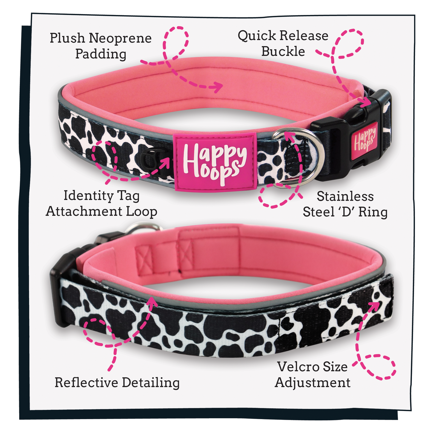 'Udderly Perfect' Dog Collar