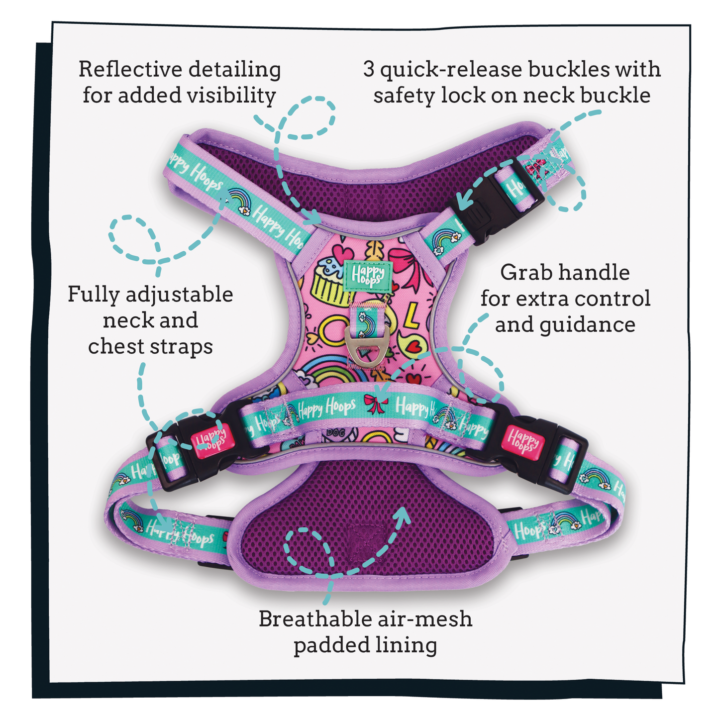 'Puppy Love' Happy Harness