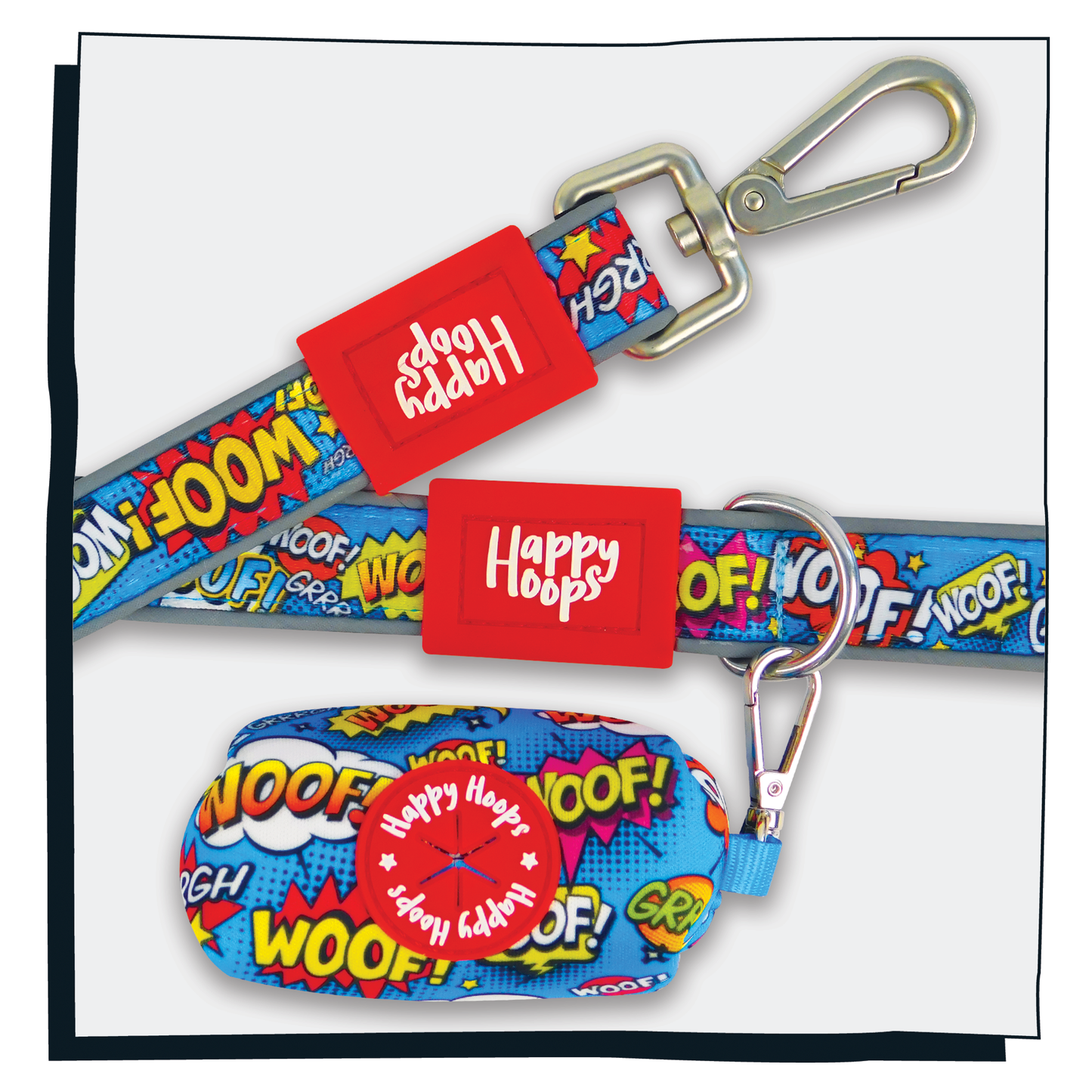 'Woof' Dog Lead