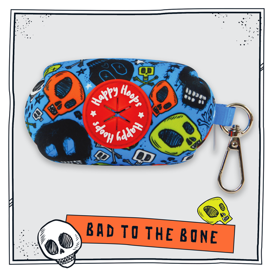 'Bad to the Bone' Poop Bag Holder