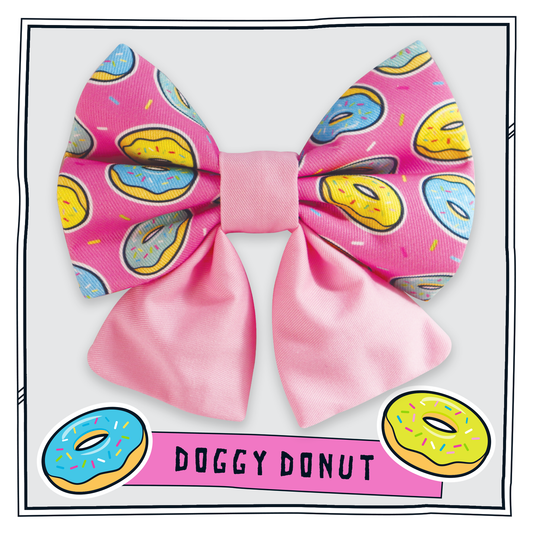 'Doggy Donut' Sailor Bow Tie