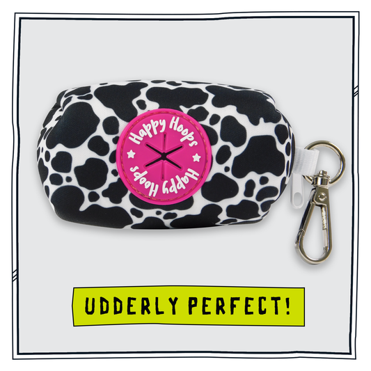 'Udderly Perfect' Poop Bag Holder